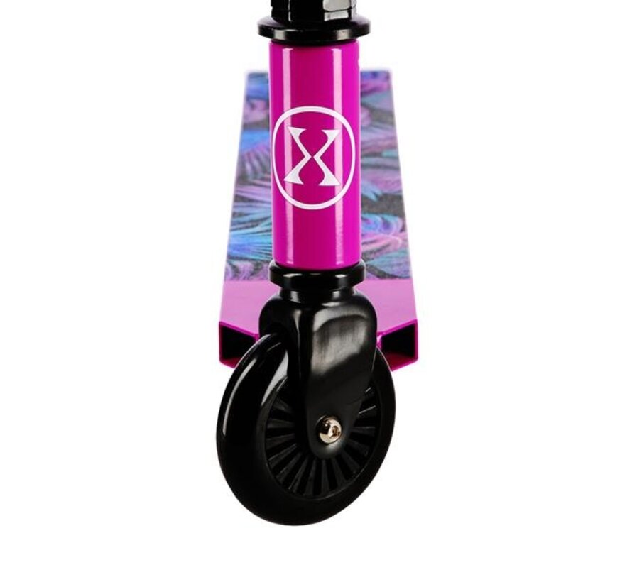 Nils Extreme HS021 Stuntstep Leaves Robuust Aluminium Deck, 100 mm Wielen en ABEC-9 Lagers