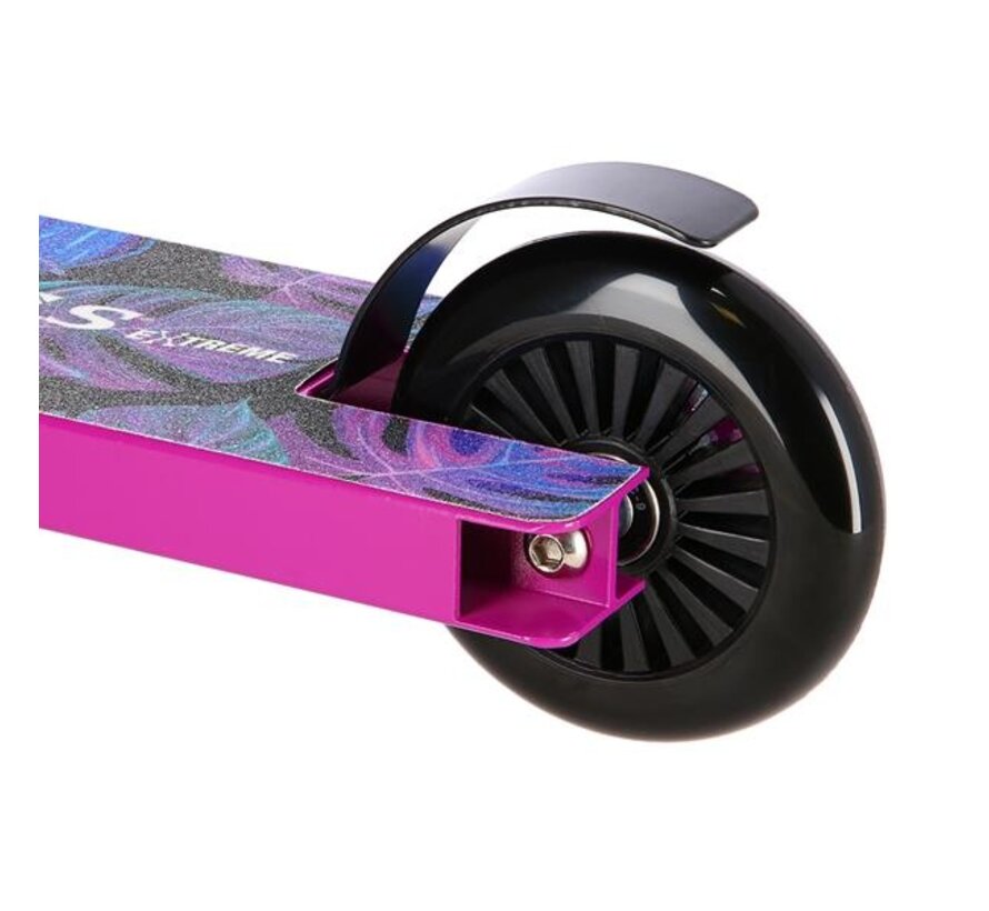 Hulajnoga wyczynowa Nils Extreme HS021 z solidnym aluminiowym podwoziem, kołami o średnicy 100 mm i łożyskami ABEC-9