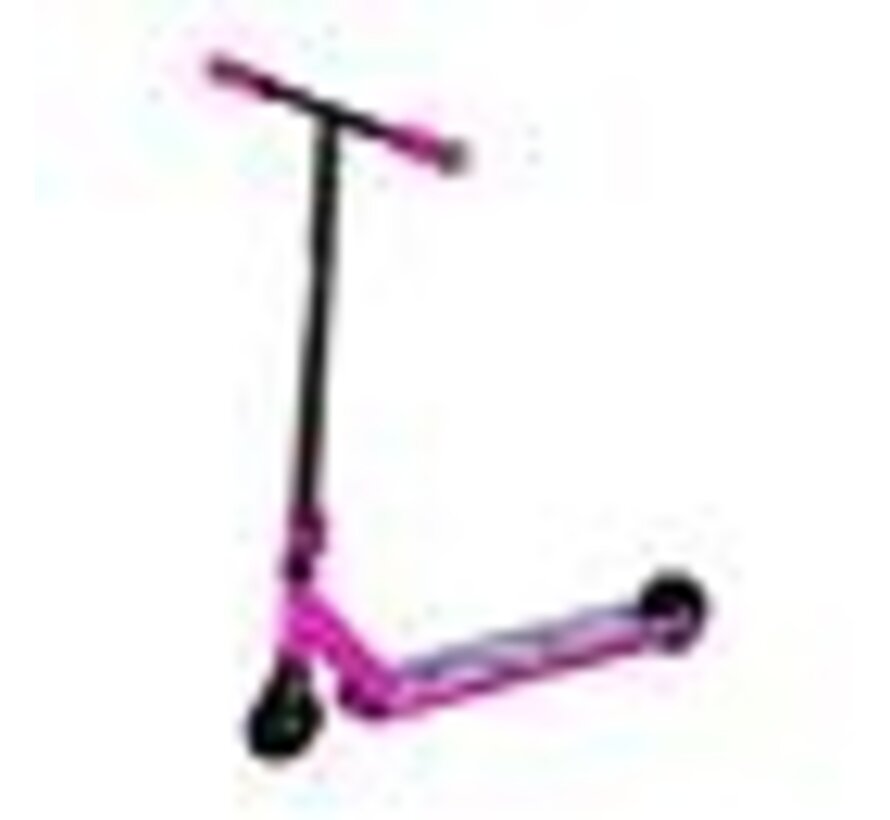 El patinete acrobático Nils Extreme HS021 cuenta con una robusta base de aluminio, ruedas de 100 mm y rodamientos ABEC-9.