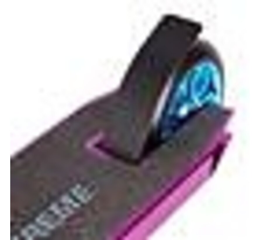 Nils Extreme HS111 Stuntstep Teal / Purple 110 mm Wielen, ABEC 9 Lagers & Stevig Driekamerdeck