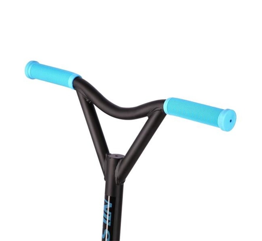 Nils Extreme HS111 Stunt-Scooter Teal/Lila 110 mm Rollen, ABEC 9 Kugellager & stabiles Dreikammerdeck