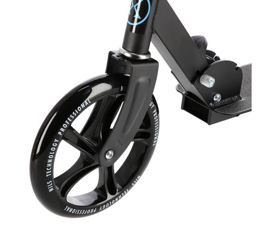 Nils Extreme HM603 Vouwstep Blue 200 mm Wielen, Inklapbaar Aluminium Frame & Verstelbaar Stuur