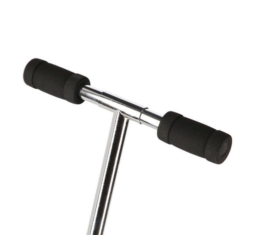 Trottinette pliable Nils Extreme HM603 bleue, roues de 200 mm, cadre en aluminium pliable et guidon réglable