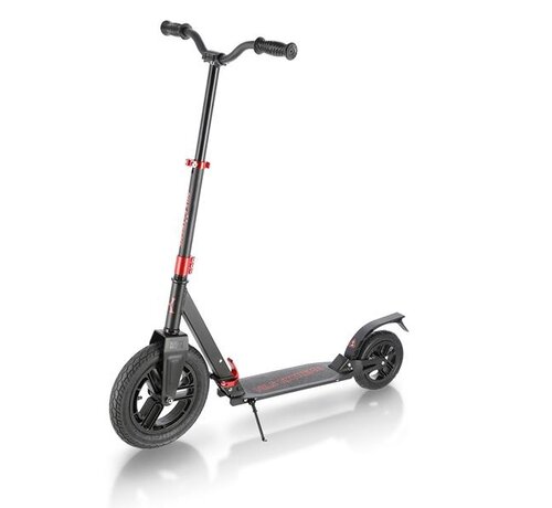 Nils Nils Extreme HC300 Folding Scooter Red 300/200 mm Pneumatic Tires, Foldable Aluminum Frame & Suspension