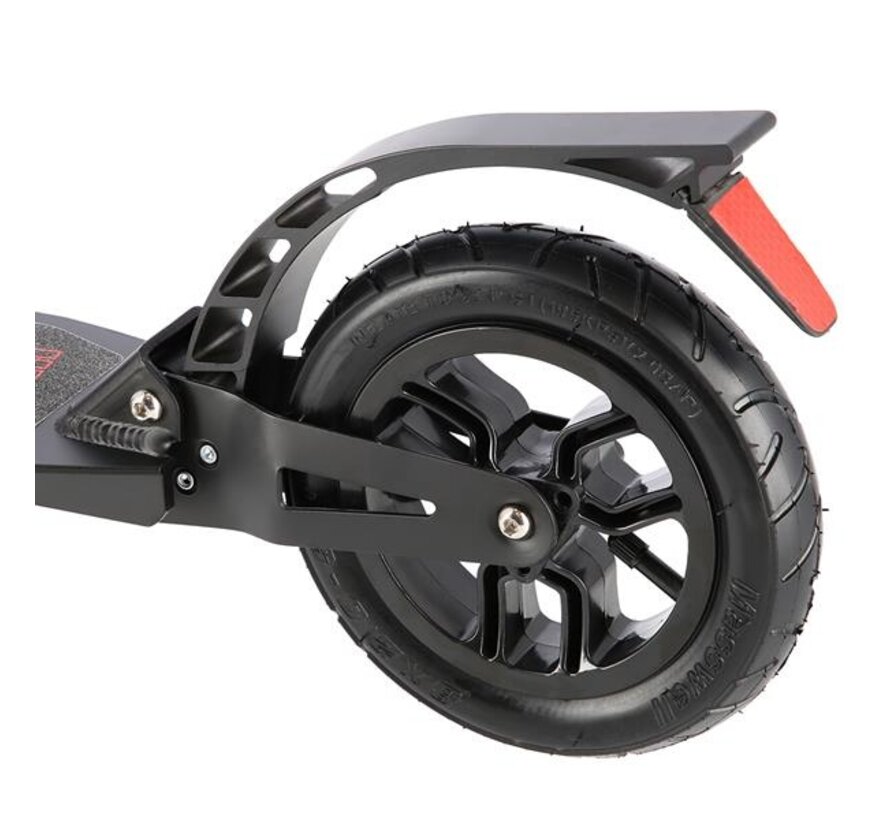 Nils Extreme HC300 Folding Scooter Red 300/200 mm Pneumatic Tires, Foldable Aluminum Frame & Suspension