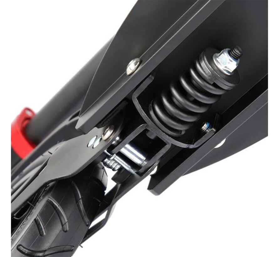 Nils Extreme HC300 Vouwstep Red 300/200 mm Luchtbanden, Inklapbaar Aluminium Frame & Vering