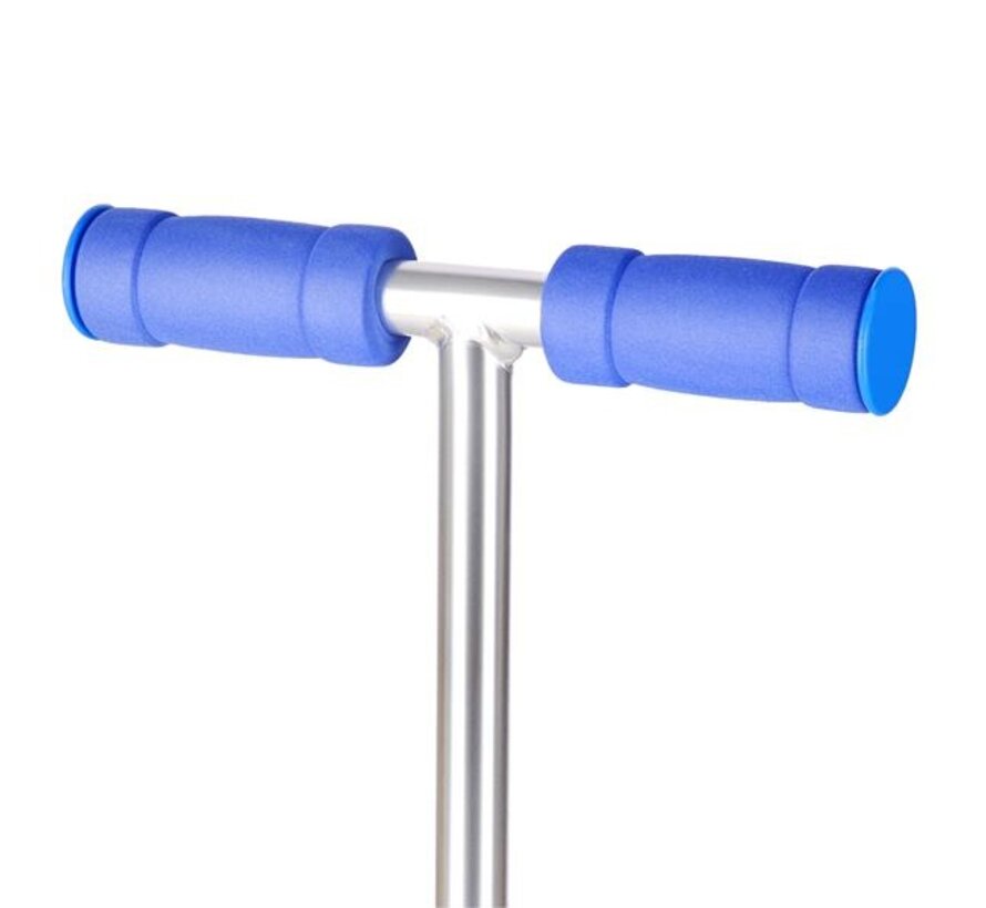 Nils Fun HLB001 Driewielstep LED / Blue 3-Wiel Kinderscooter met Lichtgevende Wielen & Verstelbaar Stuur