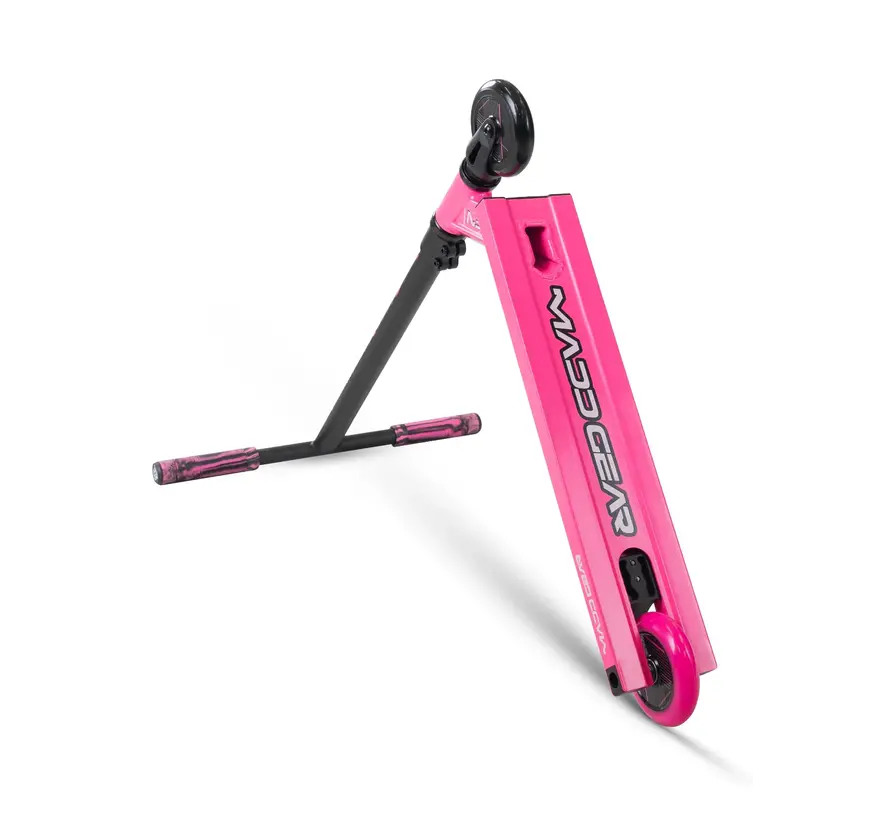 MGP MG1 Stuntstep Pink Lichtgewicht Alu Deck, 100 mm Wielen & ABEC 5 Lagers