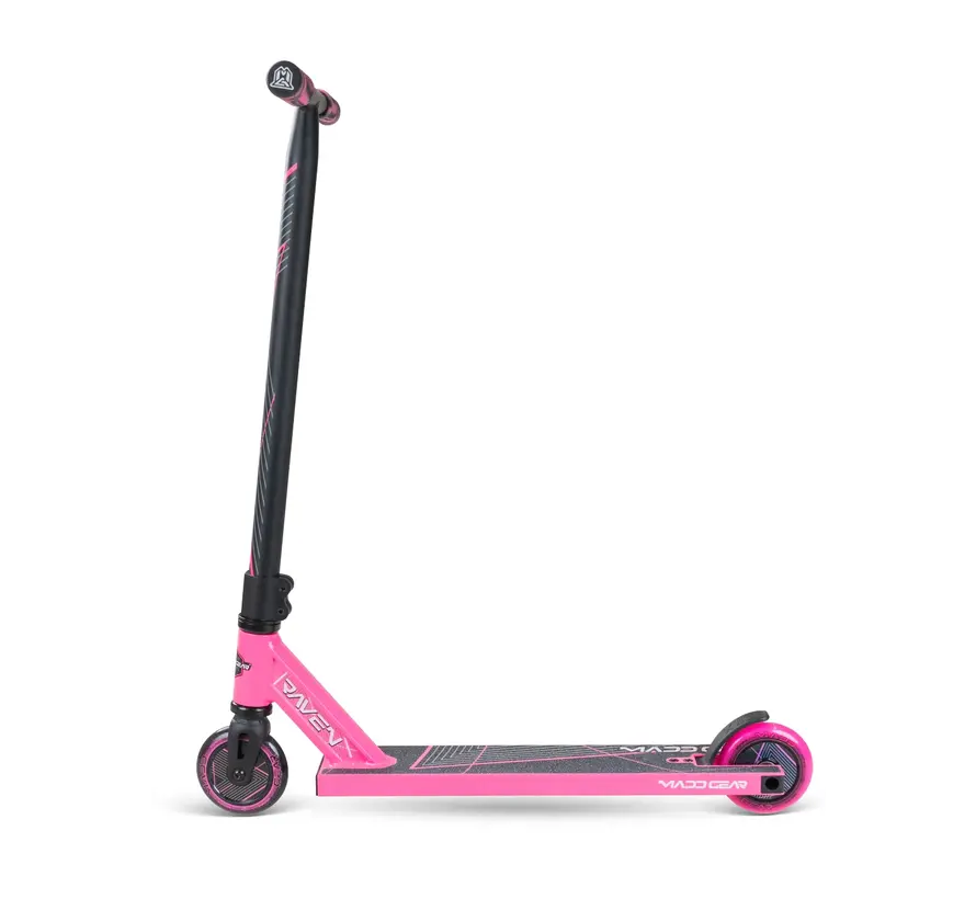 MGP MG1 Stuntstep Pink Lichtgewicht Alu Deck, 100 mm Wielen & ABEC 5 Lagers