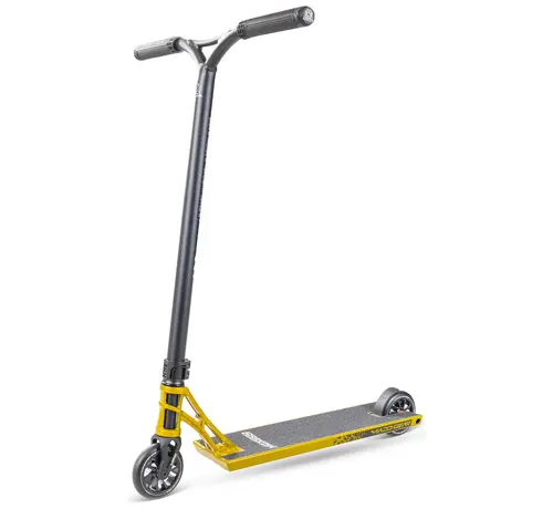 MGP MGP MGX 550 Stunt Scooter Gold Aluminum Deck 52 cm × 14 cm, 110 mm Wheels & ABEC 11 Bearings