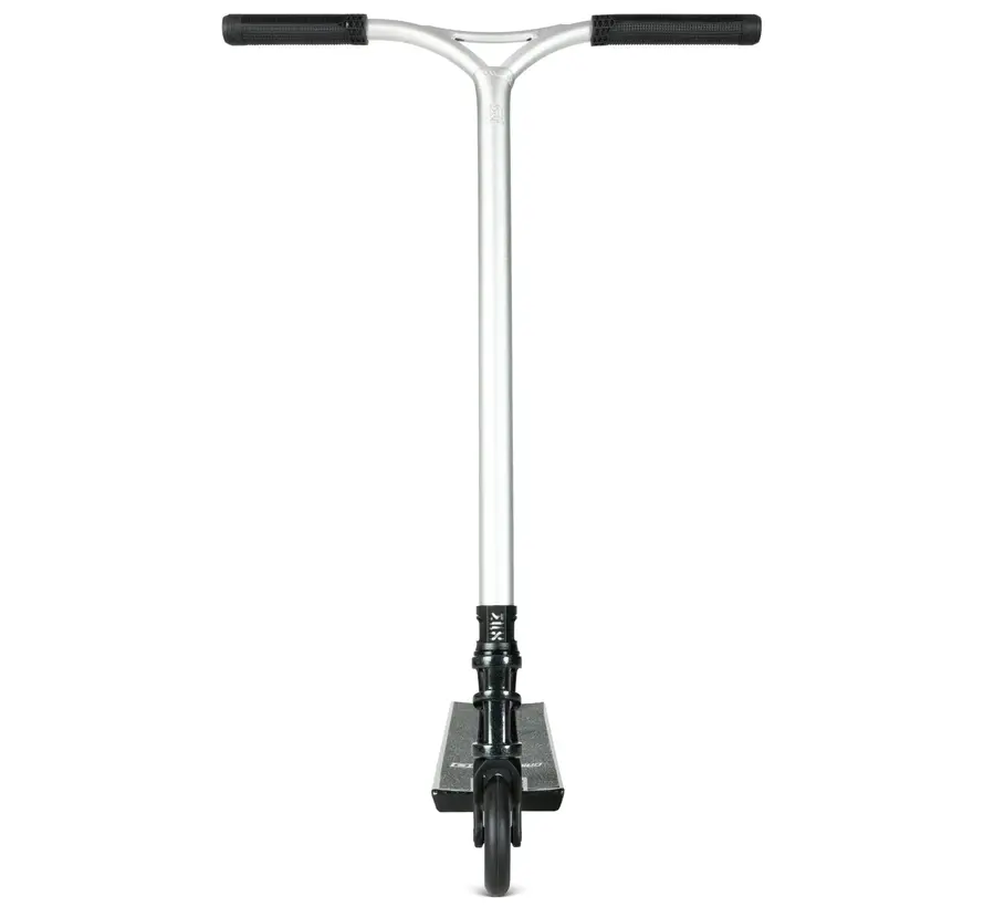 Patinete acrobático MGP MGX 550 Jet Black, base de aluminio de 52 x 14 cm, ruedas de 110 mm, rodamientos ABEC 11 y sistema de compresión IHC