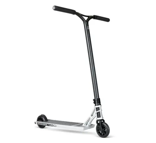 MGP Monopattino Stunt MGP MGX 550 Silver Dust, Deck in alluminio 52 x 14 cm, Ruote da 110 mm, Cuscinetti ABEC 11 e Compressione IHC