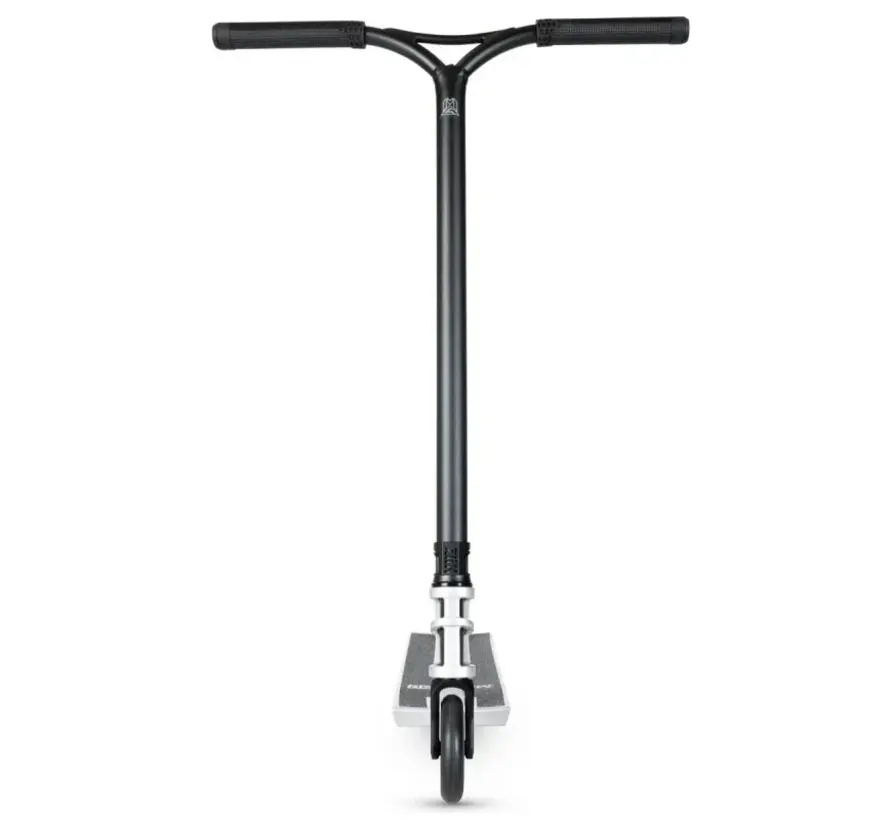 MGP MGX 550 Stuntstep Silver Dust Aluminium Deck 52 x 14 cm, 110 mm Wielen, ABEC 11 Lagers en IHC Compressie