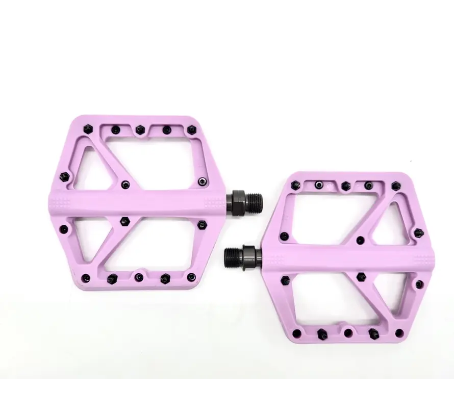 Nylon Lichtgewicht Flat Pedals voor BMX, mountainbike of eenwieler