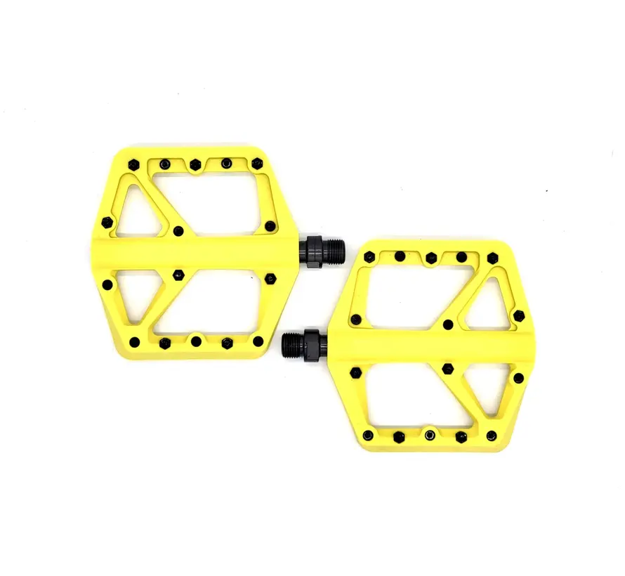 Nylon Lichtgewicht Flat Pedals voor BMX, mountainbike of eenwieler