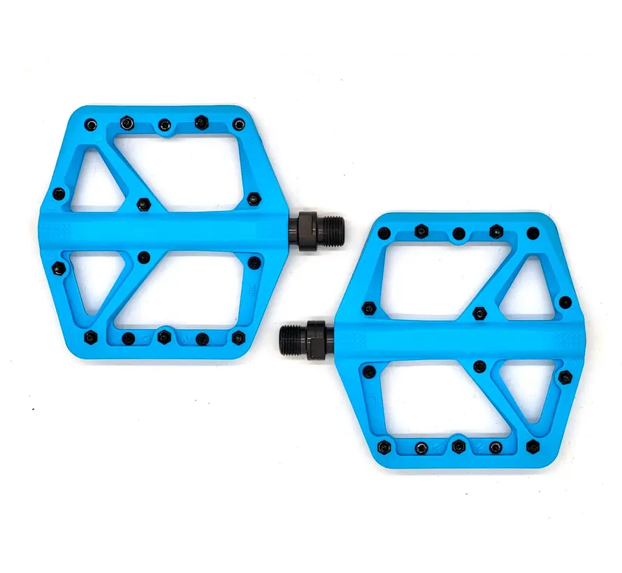 Leichte Nylon-Flachpedale für BMX, Mountainbike oder Einrad