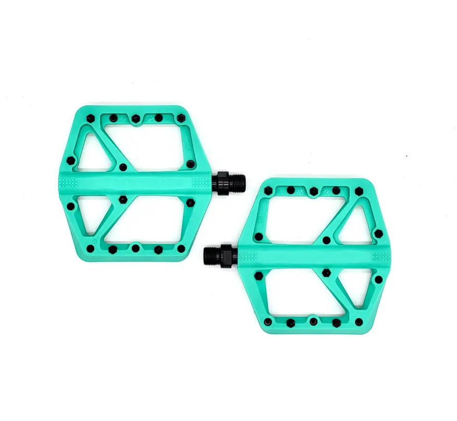 Leichte Nylon-Flachpedale für BMX, Mountainbike oder Einrad