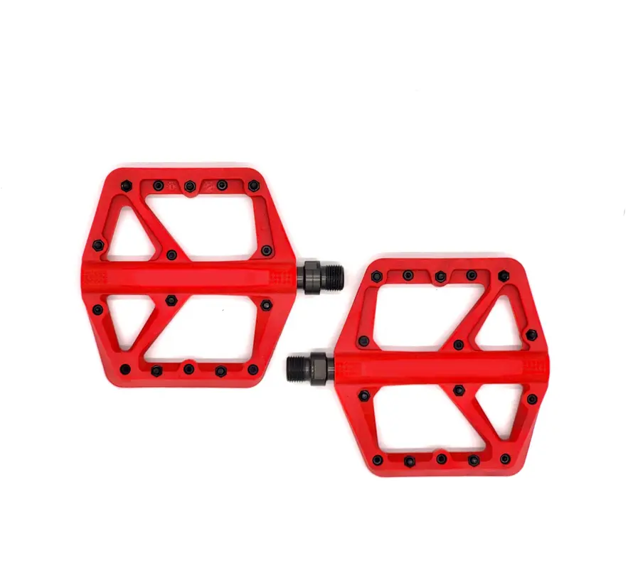 Nylon Lichtgewicht Flat Pedals voor BMX, mountainbike of eenwieler