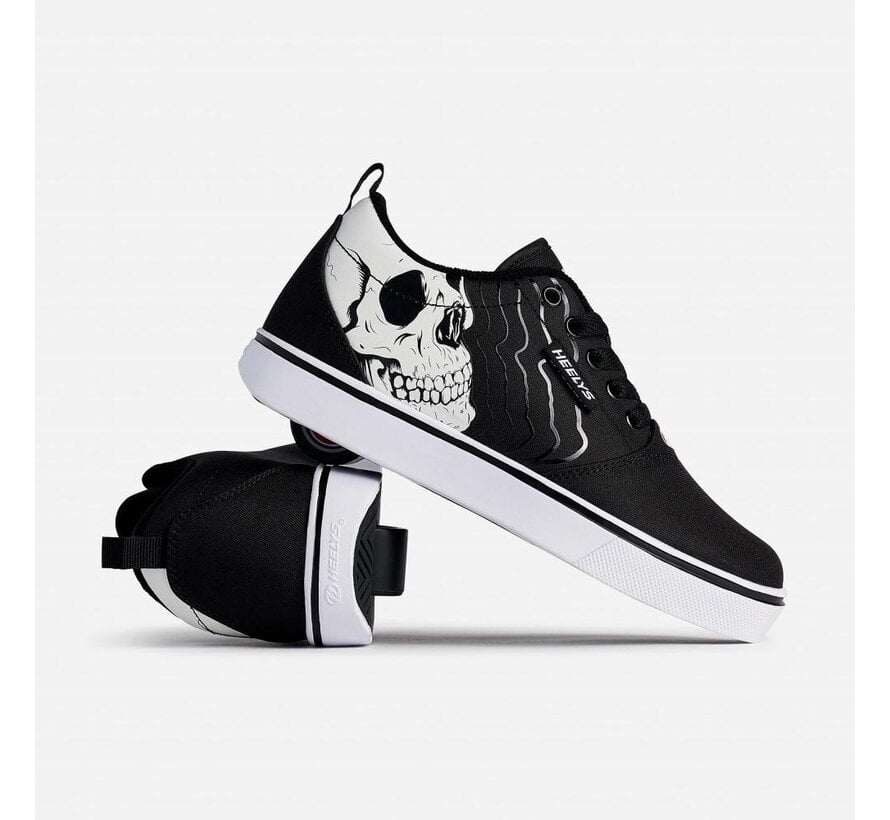 Chaussure à roulettes Heelys Pro 20 Prints Glow avec imprimé lumineux, roulements ABEC 5 et semelle en caoutchouc