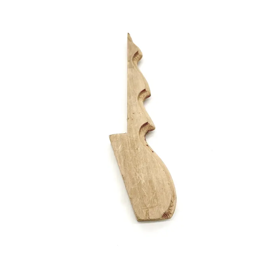 Set di 2 gambe per mobili Biedermeier – Legno di faggio – 37 cm – Design classico – Per tavoli, armadi e restauro di mobili – Legno non trattato