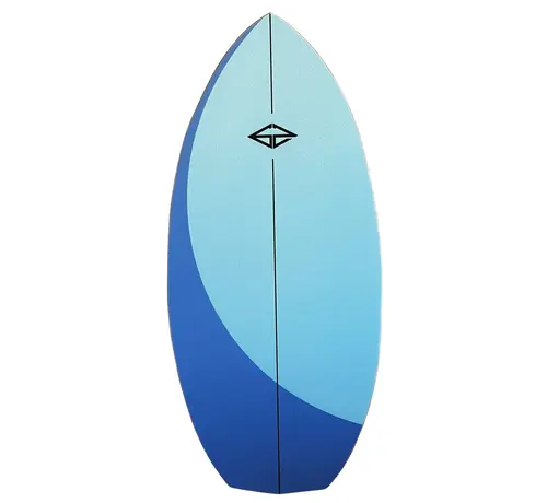 GoZone GoZone Tulum Skimboard Ocean  Houten Skimboard met Ocean Print, 9-laags Fineer & Waterbestendige Coating