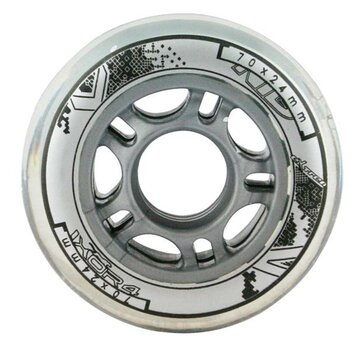 Nils Nils Extreme Transparent Inline Wielen (Set van 4)