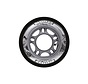 Kółka do rolek Nils Extreme Black Inline Skate (zestaw 4 szt.) | 70 mm, 72 mm lub 76 mm | twardość 82A i wysoki współczynnik odbicia PU