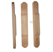 Vuren houten meubelbeslag console strips 5 stuks
