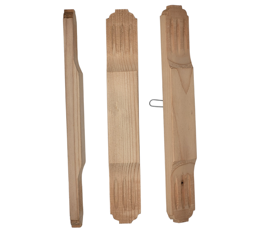 Pine wooden furniture fitting console strips 5 pieces