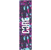 Core Grip de trottinette freestyle Core Classic à motif quadrillé et néon.