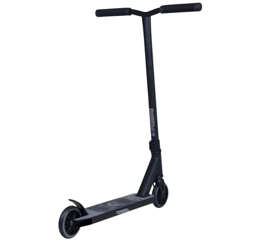Panda Initio v2 Stunt Scooter Black Lightweight Entry-Level Model with 100mm Wheels, Steel Bar & IHC Compression