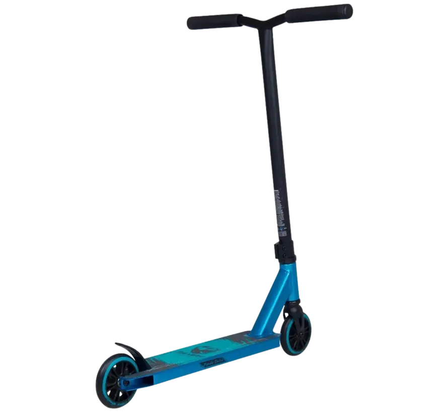 Panda Initio v2 Stuntstep Teal Licht en Stevig Beginnersmodel met 100 mm Wielen, Stalen T-Bar & Betrouwbare IHC Compressie