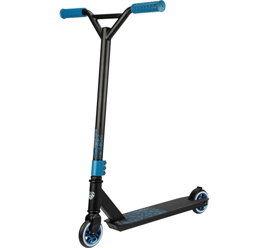 Black Dragon Stuntstep Mosaiq Mode Stevige Beginnersstep met 100 mm Wielen, Stalen Bar & Antislip Deck