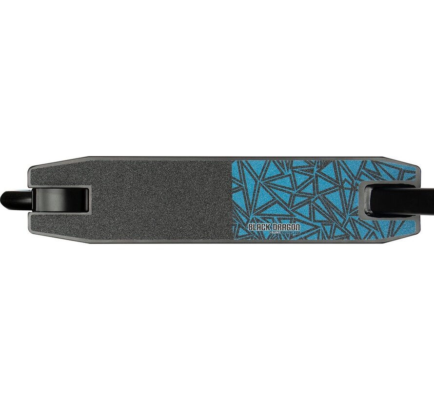 Monopattino Stunt Black Dragon Mosaiq Fashion, robusto monopattino per principianti con ruote da 100 mm, barra in acciaio e pedana antiscivolo