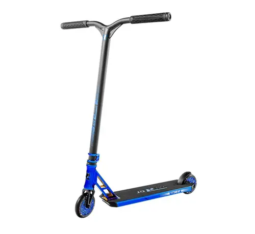 Root Industries Patinete acrobático Root Type R GT Blu Ray, patinete freestyle profesional con ruedas Honeycore de 120 mm, plataforma de aluminio y sistema de compresión IHC.