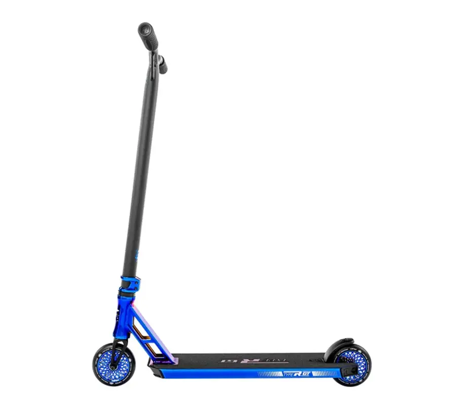 Root Type R GT Stuntstep Blu Ray Professionele Freestyle Step met 120 mm Honeycore Wielen, Aluminium Deck & IHC Compressie