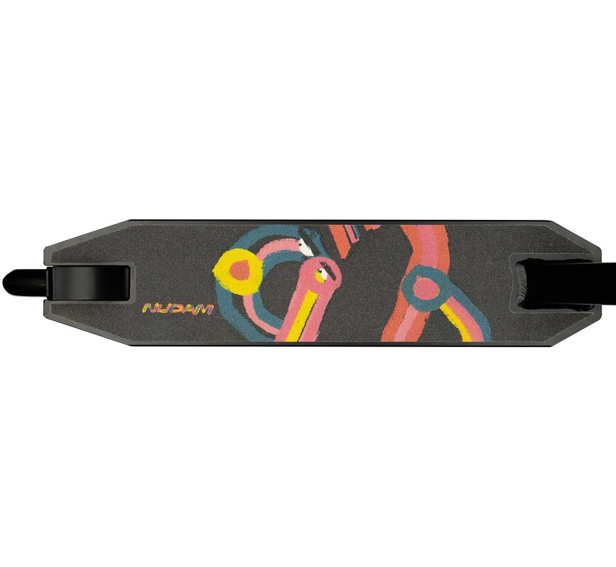 Trottinette freestyle Nijdam Neon Feelin' Stuntstep – Trottinette freestyle robuste en aluminium pour débutants et jeunes riders - Copie