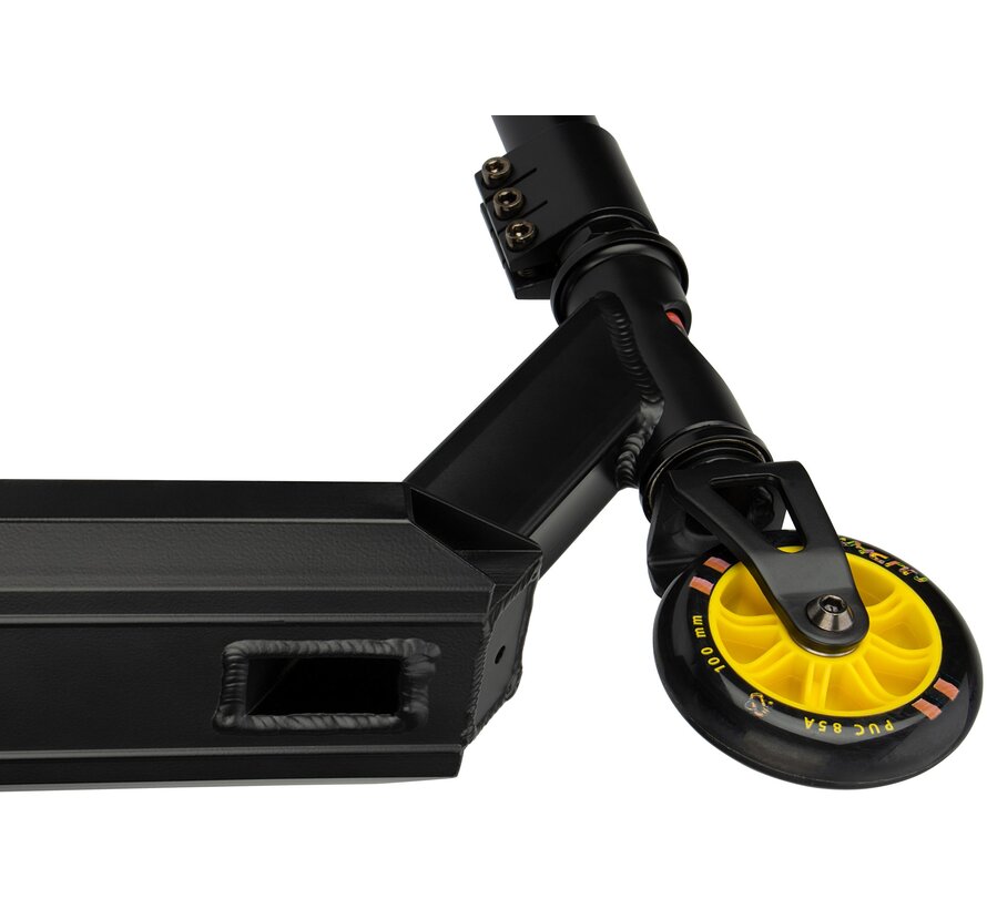 Nijdam Neon Feelin' Stuntstep – Robuster Aluminium-Stunt-Scooter für Anfänger und junge Trickfahrer – Kopie