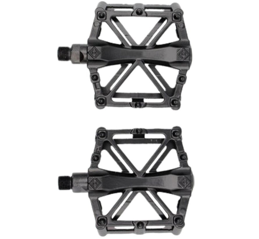 Aluminium Fiets Pedalen in diverse kleuren met grip punten