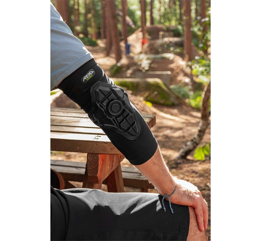 Guarnizioni per gomiti REKD RKD635 Energy Protezione flessibile per gomiti con schiuma Energy Impact per pattini, monopattini acrobatici e BMX