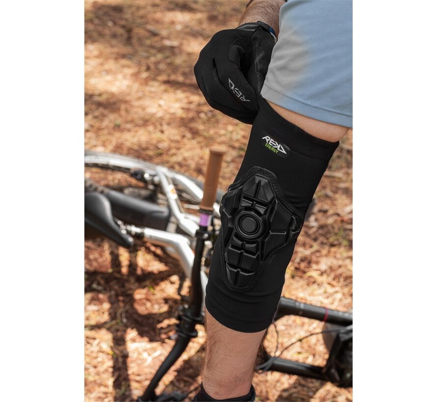 REKD RKD635 Energy Elbow Gaskets Flexibele Elleboogbescherming met Enrgy Impact Foam voor Skate, Stuntstep en BMX