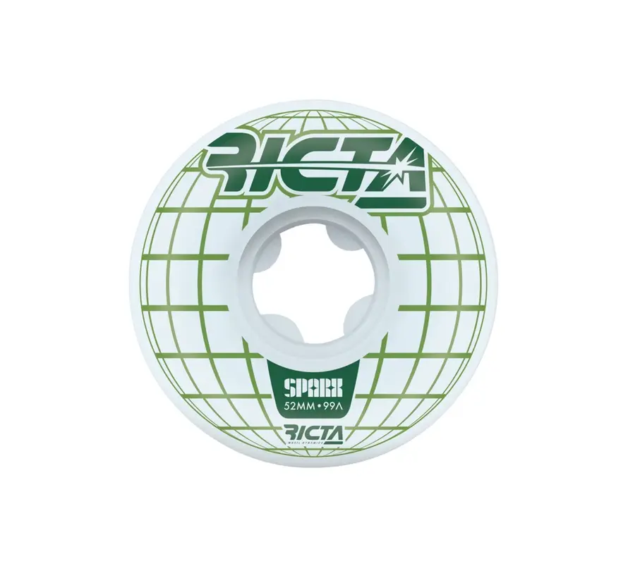 Ricta Wheels Wireframe Sparx White-Green