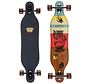 Arbor Drop Through Longboard Jess Mudgett Axis 37 Allround Cruiser met Drop-Through Deck, Smooth Carve Setup en Premium Artwork