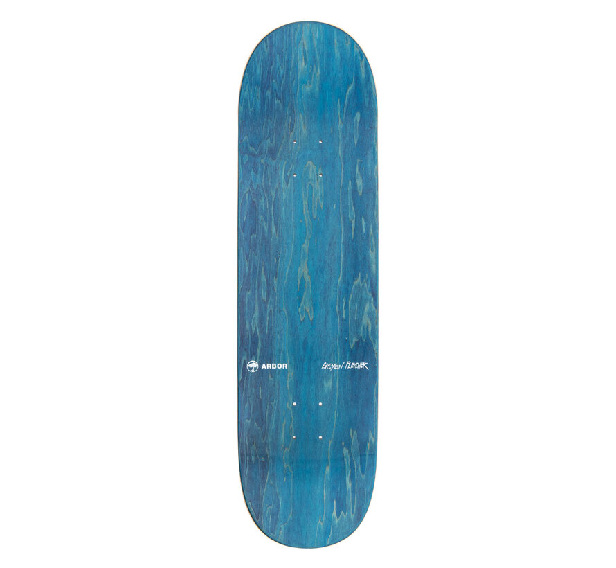 Arbor Deck Greyson 8.875 Faces, tavola da skateboard ad alte prestazioni con acero Hardrock e grafica Greyson Fletcher