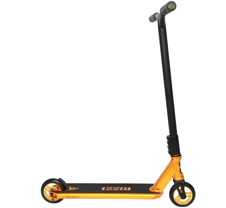 Trottinette freestyle NKD Rizz – Légère, robuste et complète pour débutants et riders confirmés – Roues de 110 mm et plateau en aluminium 6061-T6