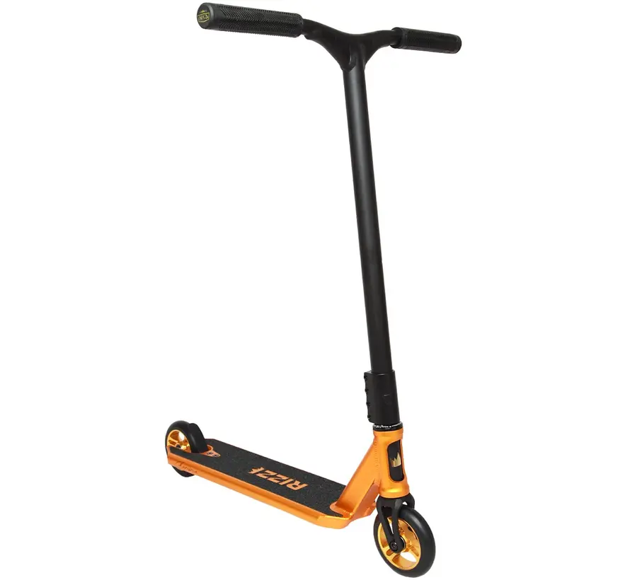 NKD Rizz Stunt-Scooter – Leicht, robust und komplett für Anfänger und Fortgeschrittene – 110-mm-Räder und Deck aus 6061-T6-Aluminium