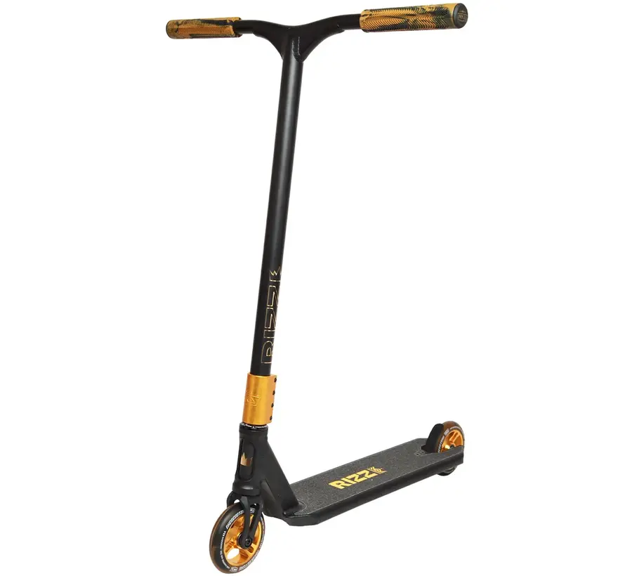 Monopattino Stunt NKD Rizz – Leggero, resistente e completo per principianti e ciclisti avanzati – Ruote da 110 mm e pedana in alluminio 6061-T6 - Copia - Copia - Copia