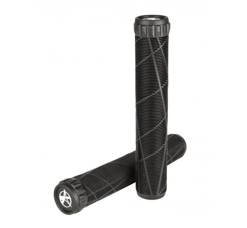 Addict Addict OG Grips Schwarze, weiche Stunt-Scooter-Griffe mit extra Grip, Komfort und Lenkerenden für Freestyle-Fahrten