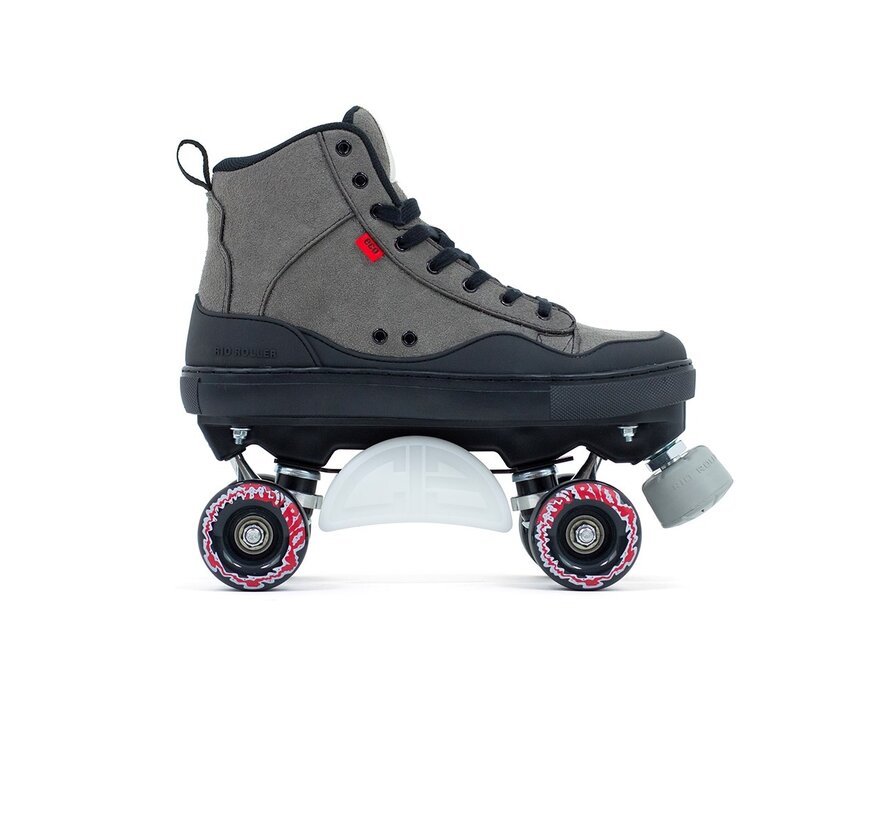 Patines de cuatro ruedas Rio Roller Ramp para niños, color gris, clásicos, para niños y principiantes