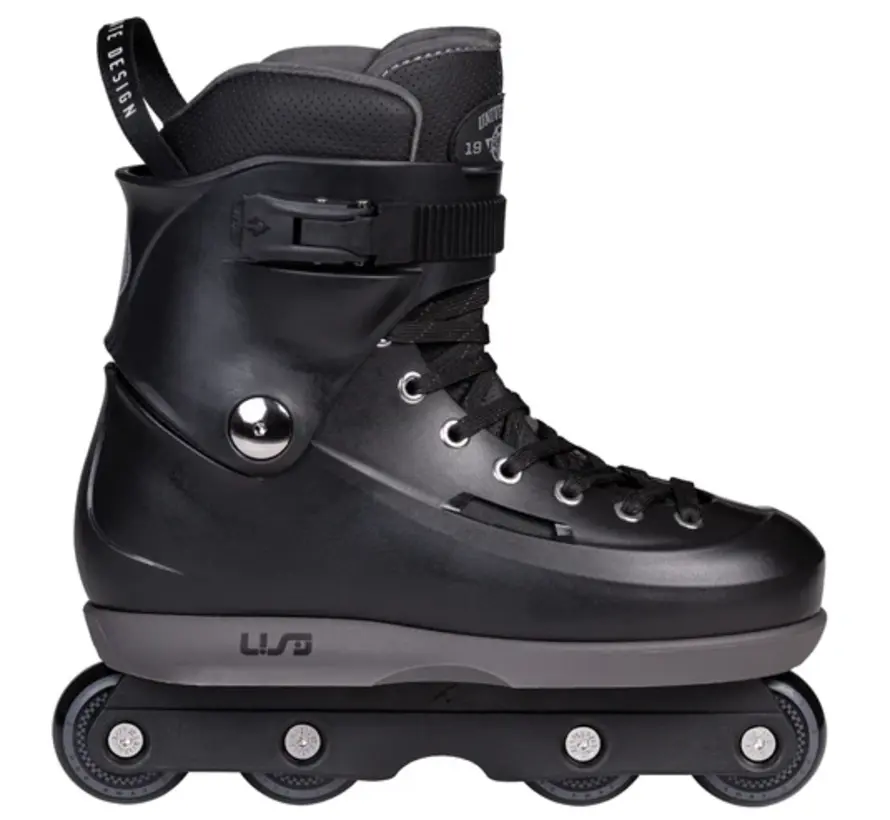 Patines en línea USD Sway Chess Black de alto rendimiento: agresivos para calle y skatepark
